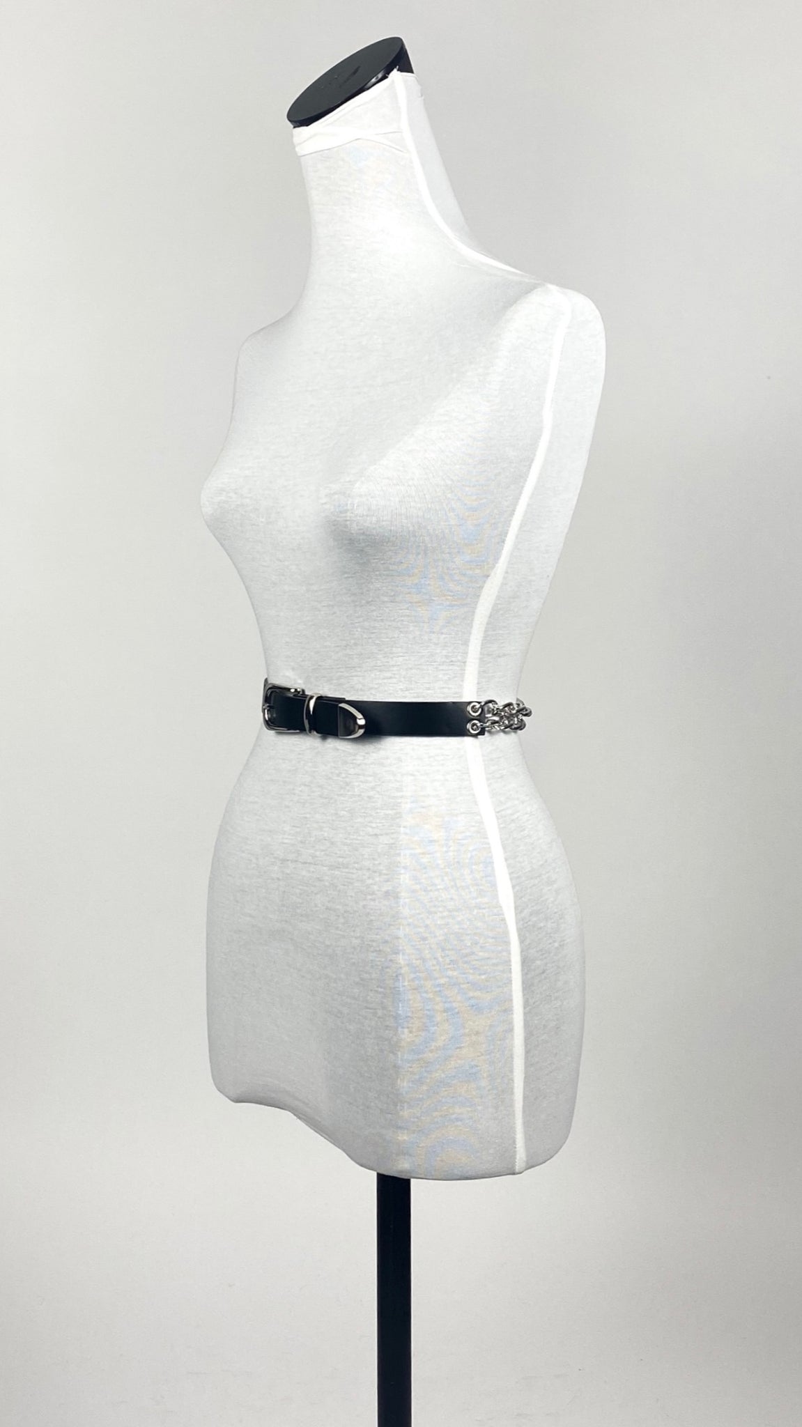 Dianna Double Chain Belt - SILVER/GOLD
