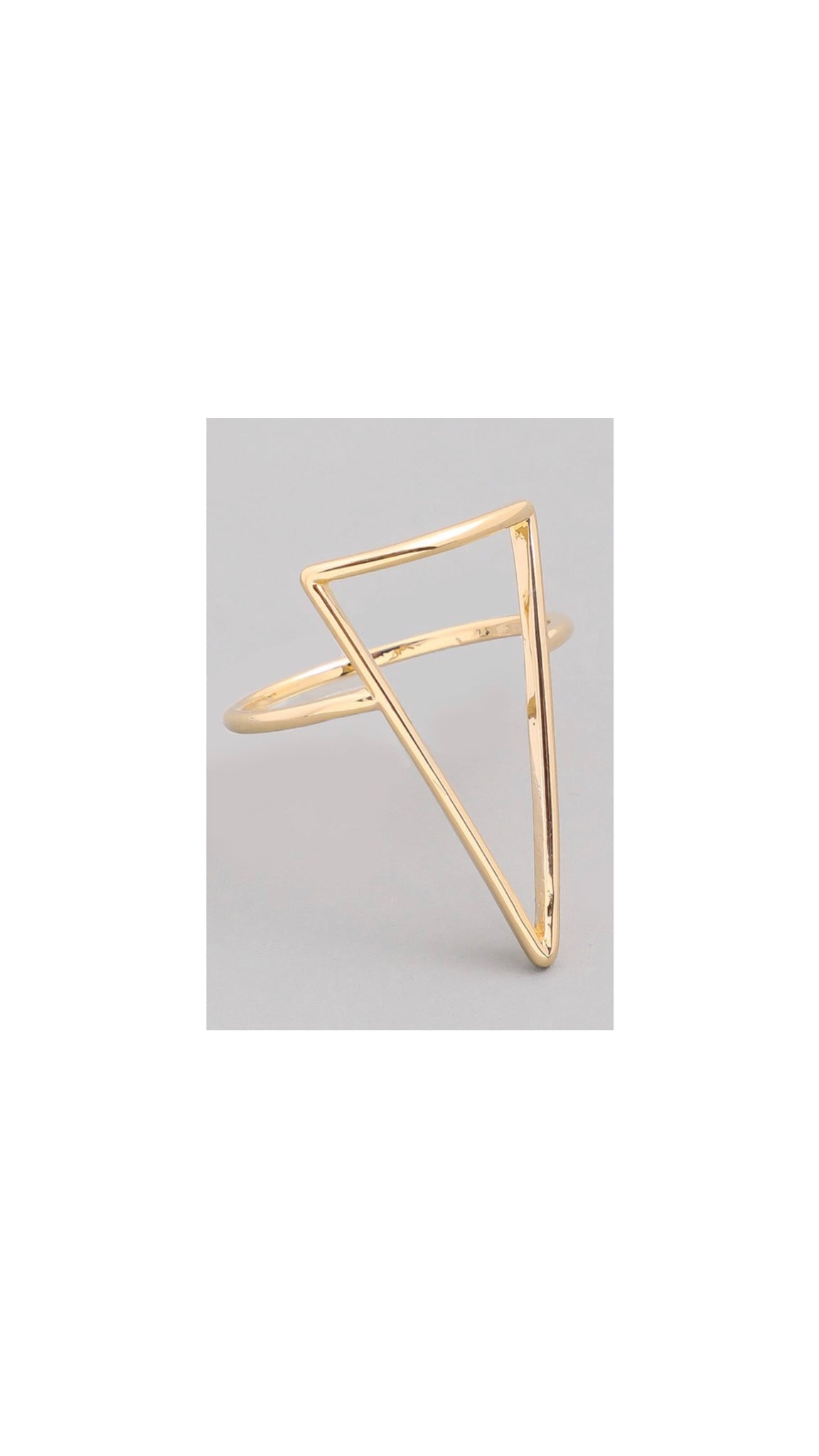 Triangle Ring - GOLD